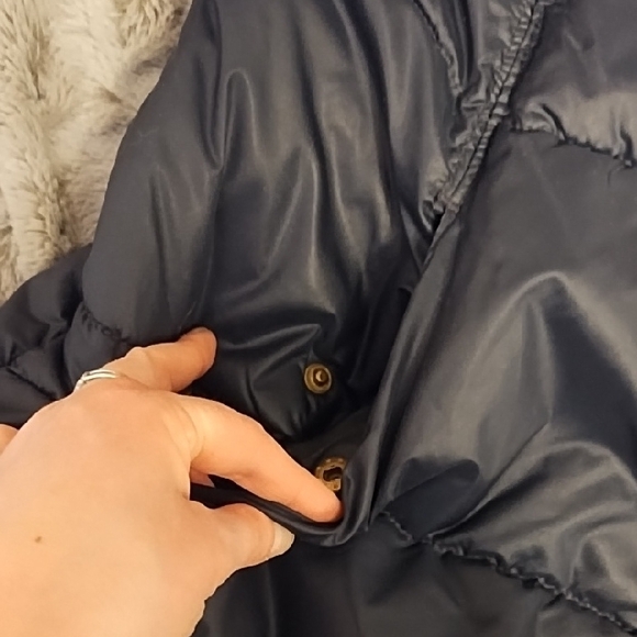 Laundry by Design Women's Navy Puffer Coat - Picture 12 of 12